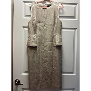 J. Crew Tan Dress Sz 12​